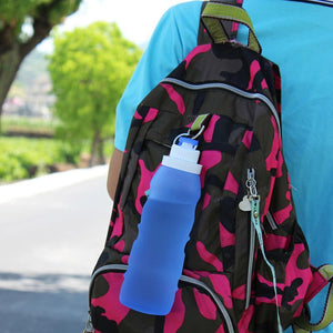 Portable Silicone Water Bottle