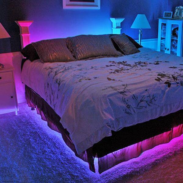 16ft Color Changing 300 Leds Light Strip With Remote Control